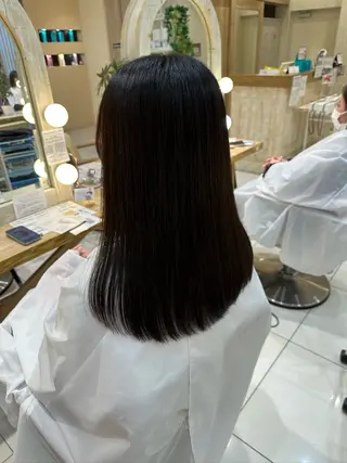 セミロング 本厚木｜縮毛矯正/ 酸性スト専門サロンのヘアスタイル