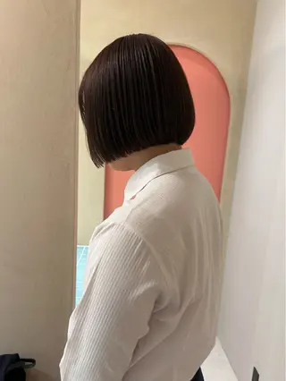 ショート ボブ・レイヤーカット ／もえまる🌻のヘアスタイル