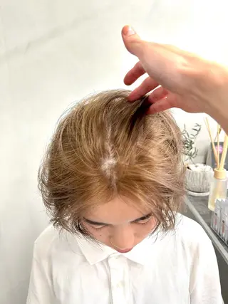 ショート カラー ✨武内凌太✨ 複雑履歴/ムラ修正のヘアスタイル