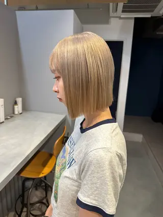 ミディアム カラー 💖ハイライト/ハイ トーン💖MIKIのヘアスタイル