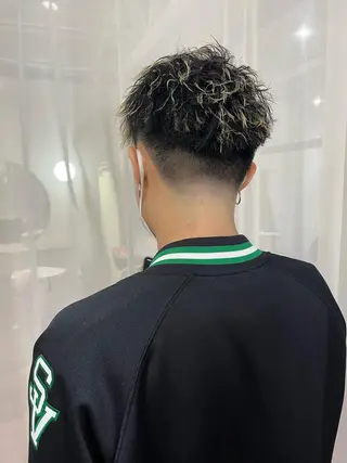 ショート パーマ メンズ 京都駅メンズカット/ パーマ/Keigoのヘアスタイル