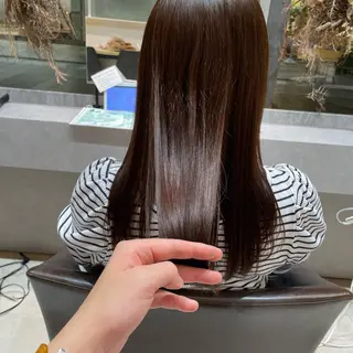 ロング 【脱白髪染め】【髪質 改善】仲井槙一のヘアスタイル