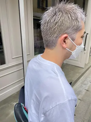 ショート メンズ メンズ特化❤️🔥 パーマ職人江口佳乃のヘアスタイル