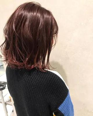 ミディアム カラー 🇰🇷カルマパーマ kaito🇰🇷のヘアスタイル