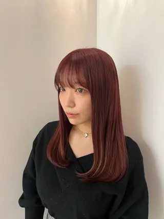 ロング るな/暖色、 ベージュカラー🎀のヘアスタイル