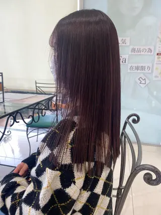 ロング カラー 💚ミヤマ アンナ☘️のヘアスタイル