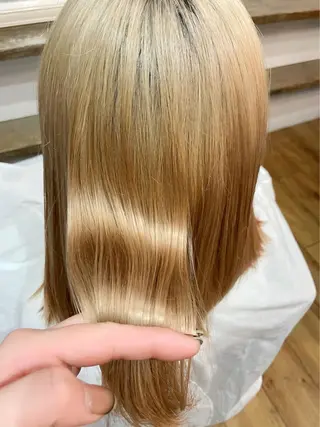 セミロング 奥田 誠司のヘアスタイル