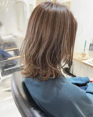 ショート カラー sherry【シェリー】所属・miho 大国町 柔らかハイトーン💛のヘアスタイル