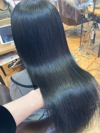 ロング 韓国🇰🇷レイヤー 映える顔周り🩷のヘアスタイル