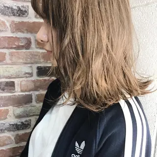 ミディアム カラー chic.🍋 Kirariのヘアスタイル