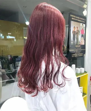 ロング sano sayakaのヘアスタイル