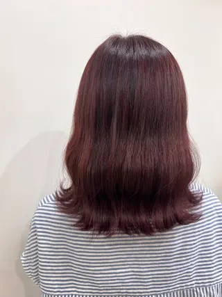 ミディアム Hair & Beauty the B 岡崎店所属・山口 安美のヘアスタイル