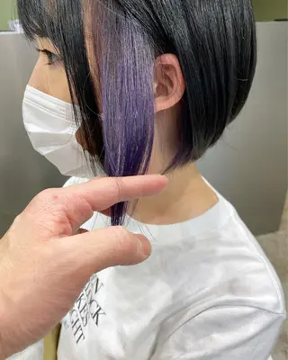 ショート Sabby所属・氏川洸希 パーマのヘアスタイル