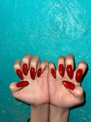 ネイル NAIL ✴︎キラキラオメメのネイルデザイン