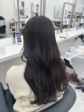 カラー noa🫧美髪/ 透明感カラーのヘアスタイル