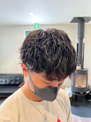 ショート パーマ ...a所属・... aのヘアスタイル