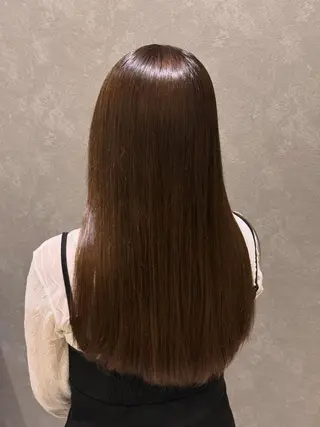 ロング カラー 髪質改善カラー ゆづきのヘアスタイル