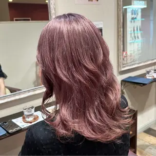 ミディアム カラー 柔らかいcolor ￤韓国￤🩰マユ🩰のヘアスタイル