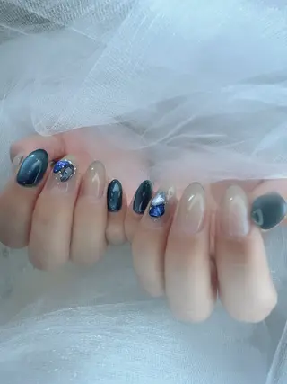 ミディアム 寺澤 杏咲のネイルデザイン