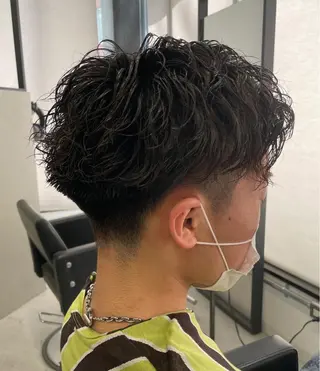 メンズ 福永速人 /メンズパーマのヘアスタイル