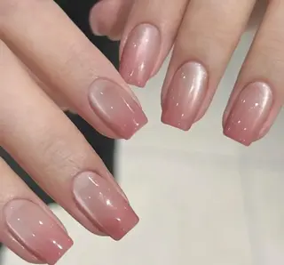 ネイル RAFFINE 月🦋🩵のネイルデザイン