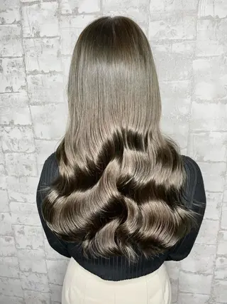 セミロング カラー BOOTH share saron所属・今井 勝也のヘアスタイル