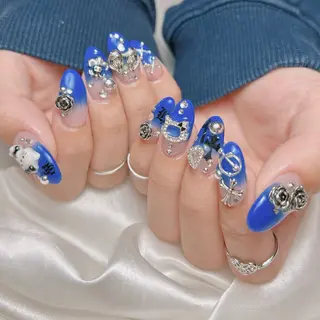 ネイル junna のぞいてねのネイルデザイン