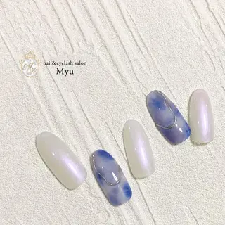 ネイル myu天神店 かえでのネイルデザイン