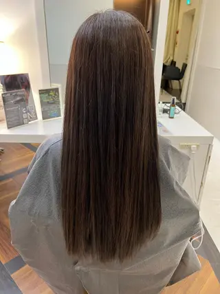 ロング カラー ジャンクロードビギンギンザルグラン所属・🫧無料カットモデル 吉野志保🫧のヘアスタイル