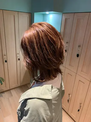 ショート カラー 縮毛矯正 髪質改善 鈴木のヘアスタイル