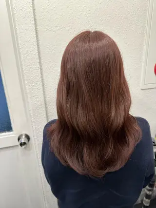 ロング カラー ヘアアレンジ DANY🦋名駅✂︎ 艶髪/透明感カラーのヘアスタイル