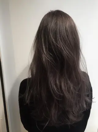 セミロング カラー パーマ ヘアアレンジ ✨ハイクオリティ✨ 山本香也のヘアスタイル