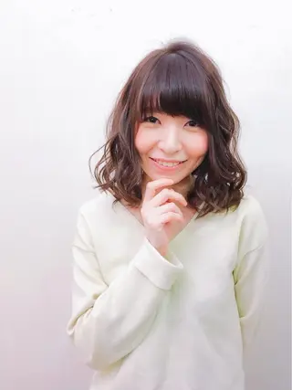 ミディアム PASSION 仙台長町のヘアスタイル