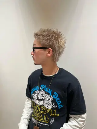 メンズ tata所属・メンズカット/ 外国人風/小嶺佑介のヘアスタイル