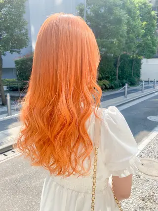 ロング カラー Chérie所属・Chérie 渋谷/カラーサロンのヘアスタイル