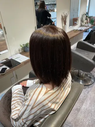 ミディアム 【Fame】  梶川 りりかのヘアスタイル