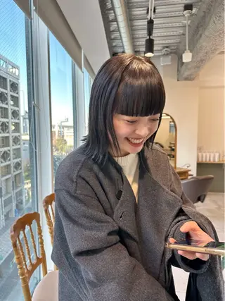 ミディアム カラー キッズ オトナヘア🌸 harukaのヘアスタイル