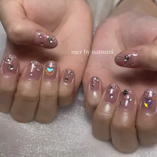 ショート mer natsumiのネイルデザイン