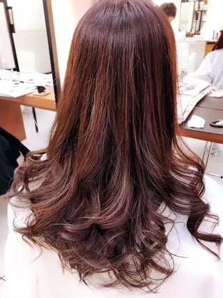 ロング カラー 奈良崎 和弘のヘアスタイル