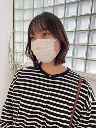 ミディアム カラー ヘアアレンジ JIEN 🌷 sakuraのヘアスタイル