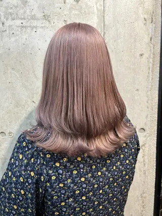 セミロング カラー Ayaka🩰🎀 ガーリー/暖色♡のヘアスタイル