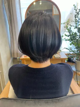 ショート 髪質改善/縮毛矯正✨ ヤマザキ リョウスケのヘアスタイル