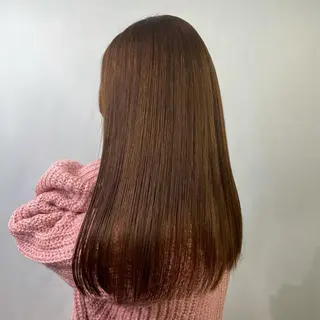 ロング yuuto🌈 冬の透け感カラーのヘアスタイル