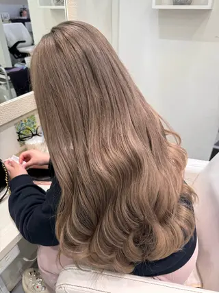 ロング カラー Lapis 池袋店所属・MASHIRO 🩵Lapis池袋店のヘアスタイル