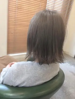 ショート カラー ヘアアレンジ youres hair 新宿3丁目店所属・新宿.代表.透け髪 TAKAケアブリーチのヘアスタイル