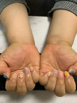 ネイル しょう えんきんのネイルデザイン