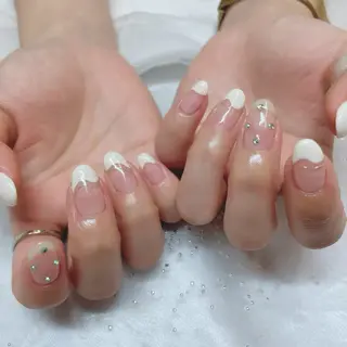 ミディアム m ♡のネイルデザイン