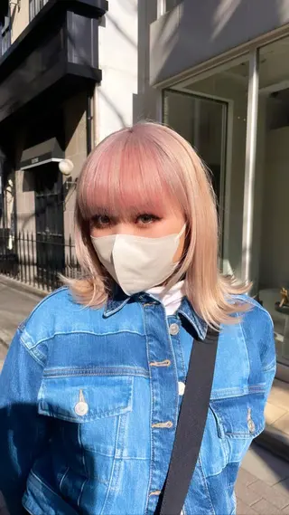 ショート カラー 🔷ダブルカラーハイ トーン🔷櫻井走のヘアスタイル