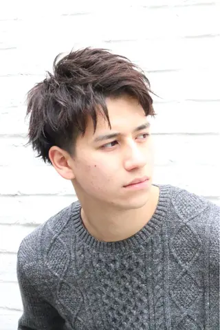 メンズ 匠メンズショート✖️ アップバングNoroのヘアスタイル