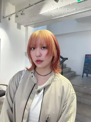 カラー ハイトーン特化 pepe🎀のヘアスタイル